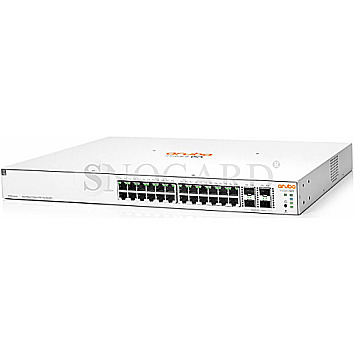 HPE Aruba Instant On 1930 JL683A Rack Smart Switch 24 Port 4xSFP+ 195W PoE+