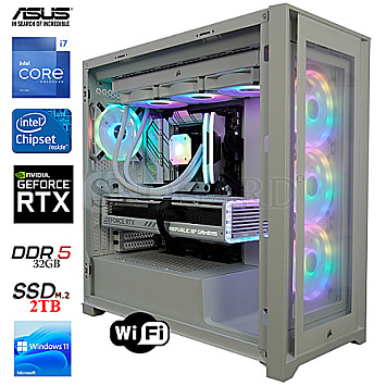 Ultra Gaming i7-14700KF-M2-RTX4080 OC WiFi Powered by ASUS