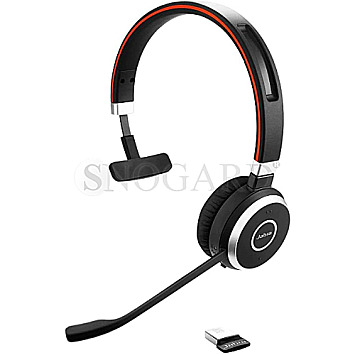 Jabra 6593-833-309 Evolve 65 SE MS Mono schwarz/rot