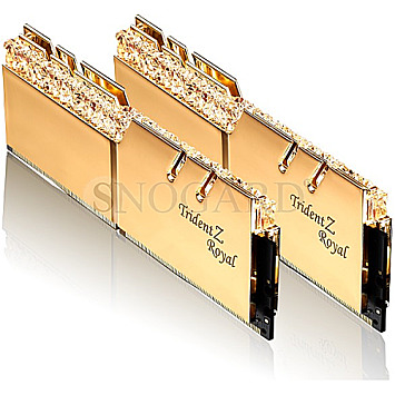 32GB G.Skill F4-3200C16D-32GTRG Trident Z Royal gold DDR4-3200 Kit