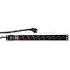 LogiLink PDU9C02 19" Steckdosenleiste 9-fach Schuko schwarz