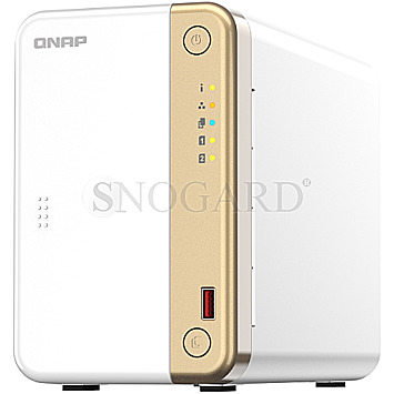 QNAP Turbo Station TS-262-4G 4GB RAM 1x 2.5GBase-T 2-Bay NAS Server