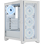 Corsair CC-9011241-WW iCue 4000D RGB Airflow White Edition