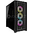 Corsair CC-9011242-WW iCue 5000D RGB Airflow Black Edition