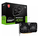 8GB MSI V516-004R GeForce RTX4060 Ventus 2X Black 8G OC