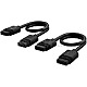 Corsair CL-9011120-WW iCUE LINK Kabel Kit 2x 200mm gerade schwarz