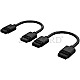 Corsair CL-9011121-WW  iCUE LINK Kabel Kit 2x 100mm gerade schwarz