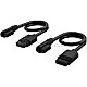 Corsair CL-9011120-WW iCUE LINK Kabel Kit 2x 200mm 90 Grad gewinkelt schwarz