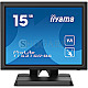 38.1cm (15") Iiyama ProLite T1531SR-B6 VA XGA Touch Lautsprecher