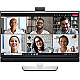 68.6cm (27") Dell C2722DE IPS WQHD WebCam Pivot Lautsprecher GLAN