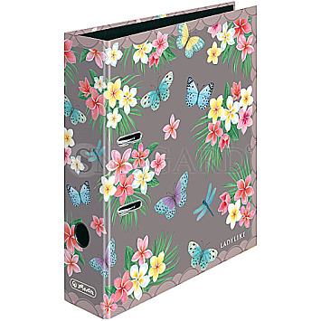 Herlitz 50044061 Ordner maX.file A4 Ladylike Butterflies