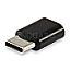 Equip 133472 Adapter USB-C -> MicroUSB Stecker/Buchse schwarz