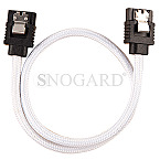 Corsair CC-8900249 Premium Sleeved SATA 6Gb/s Kabel 30cm gerade rot