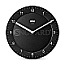 Braun BC 06 B Quarzwanduhr analog schwarz