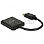 DeLOCK 87720 Splitter DP1.2 -> 2xHDMI 4K 30Hz schwarz