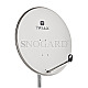 Triax 120518 TDS 100LG DVB-S2 Parabolantenne hellgrau