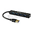 Equip 128953 4 Port Travel USB 3.0 Hub schwarz