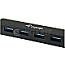 Equip 128953 4 Port Travel USB 3.0 Hub schwarz