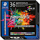 Staedtler 371 C36 MultiInk Pigment Arts Brush Pen 36er Set