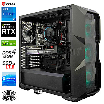 GamingLine i5-12400F-M2-RTX4060Ti OC