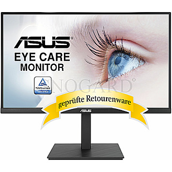 68.6cm (27") ASUS VA27AQSB Eye Care Monitor IPS WQHD Pivot