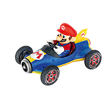 Carrera 370181066 R/C Mario Kart Mach 8 1:18 blau/rot/gelb