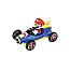 Carrera 370181066 R/C Mario Kart Mach 8 1:18 blau/rot/gelb