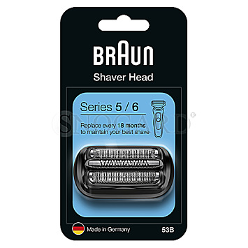 Braun Series 5/6 Scherkopf schwarz/silber