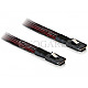 DeLOCK 83073 SAS SFF-8087 -> SFF-8087 36pin 1m schwarz/rot