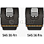 DeLOCK 83073 SAS SFF-8087 -> SFF-8087 36pin 1m schwarz/rot