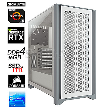 GamingLine R5-5600X-M2-RTX4060Ti OC
