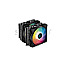 Deepcool R-AG620-BKANMN-G-2 AG620 BK ARGB CPU Tower Heatpipe Cooler