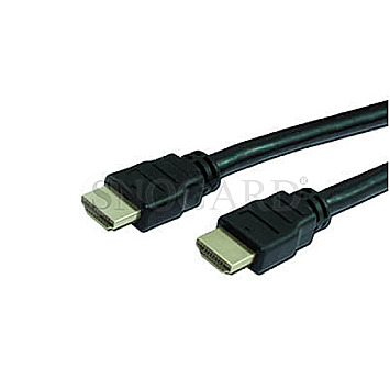 MediaRange MRCS139 HDMI 1.4 Kabel mit Ethernet Gold Connector 1.5m schwarz