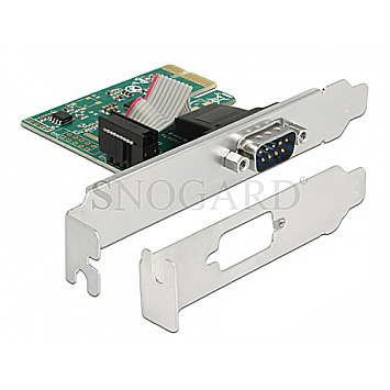 DeLOCK 89948 Seriell Controller PCIe 2.0 x1 Low Profile 1x seriell