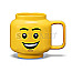 Room Copenhagen 41460806 LEGO Ceramic Mug Large Happy Boy Keramik Tasse gelb