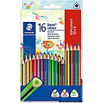 Staedtler 187 C12P1 Noris Colour 187 Bonuspack sortiert 12+4er Buntstifte Set