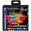 Staedtler 371 C12-1 MultiInk Pigment Arts Brush Pen 12er Set
