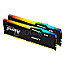 32GB Kingston KF560C40BBAK2-32 FURY Beast RGB DDR5-6000 Kit schwarz