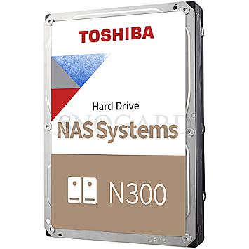 18TB Toshiba HDWG51JUZSVA N300 NAS Systems SATA 6Gb/s CMR bulk