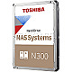 18TB Toshiba HDWG51JUZSVA N300 NAS Systems SATA 6Gb/s CMR bulk