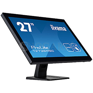 68.6cm (27") Iiyama ProLite T2736MSC-B1 VA (AMVA) Full-HD Touch Lautsprecher