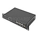 Digitus DN-80119 10" Gigabit Switch 8+2 Port unmanaged schwarz