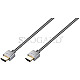 Home Theater 52693 Super Slim High Speed HDMI Kabel 1.5m grau