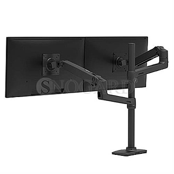 Ergotron 45-509-224 LX Dual Monitor Arm Tischhalterung 2 Bildschirme bis 40"