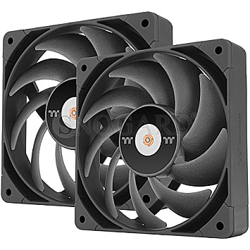 Thermaltake ToughFan 14 Pro High Static Pressure PC Cooling Fan 2er Pack schwarz