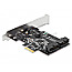 DeLOCK 90387 PCIe Card 2x intern USB 3.0 Pfostenstecker Low Profile