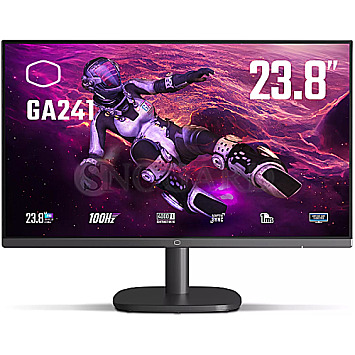 60.5cm (23.8") CoolerMaster GA241 VA Full-HD 100Hz Adaptive Sync