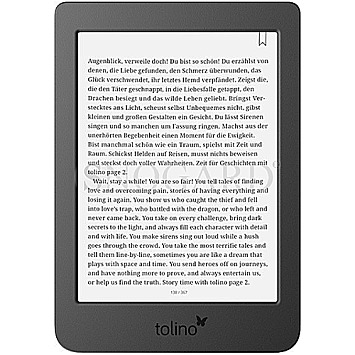 15.24cm (6") Tolino Page 2 HD eBook Reader 8GB WiFi