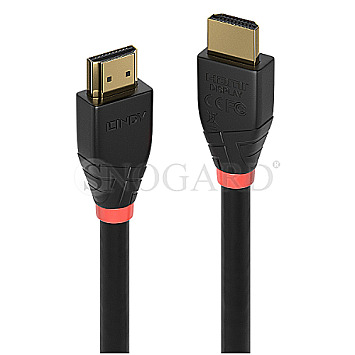 Lindy 41071 HDMI 2.0 Kabel 2xTyp-A Stecker 18Gbit/s aktiv 4K60Hz ARC 10m schwarz