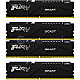 128GB Kingston KF552C40BBK4-128 FURY Beast DIMM DDR5-5200 schwarz